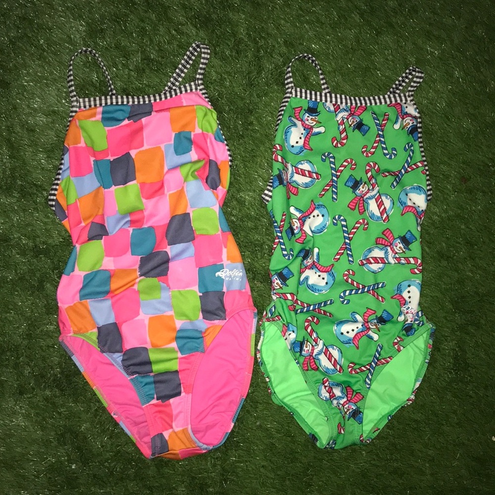 2 (Dolphin Uglies) Swimsuits $20 for both